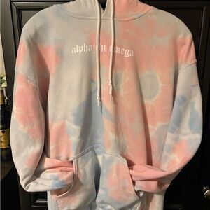 Alpha Chi Omega Tie-Dye Hoodie